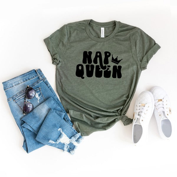 Nap Queen Short Sleeve Graphic Tee
