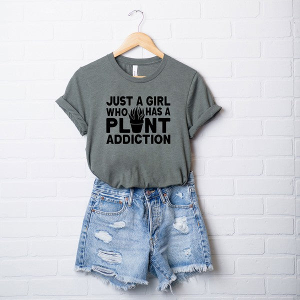 Plant Addiction Short Sleeve Graphic Tee