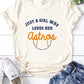 Just a girl who lovers her Astros graphic tee