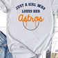 Just a girl who lovers her Astros graphic tee