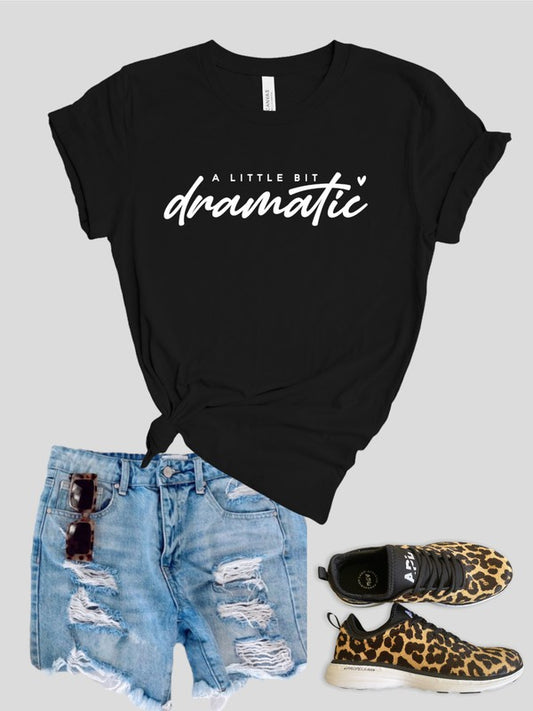 A Little Bit Dramatic Softstyle Tee