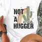 Retro Not A Hugger Graphic Tee