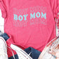 Retro Boy Mom Graphic Tee