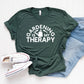 Gardening Is My Therapy Watering Can Tee