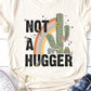 Retro Not A Hugger Graphic Tee